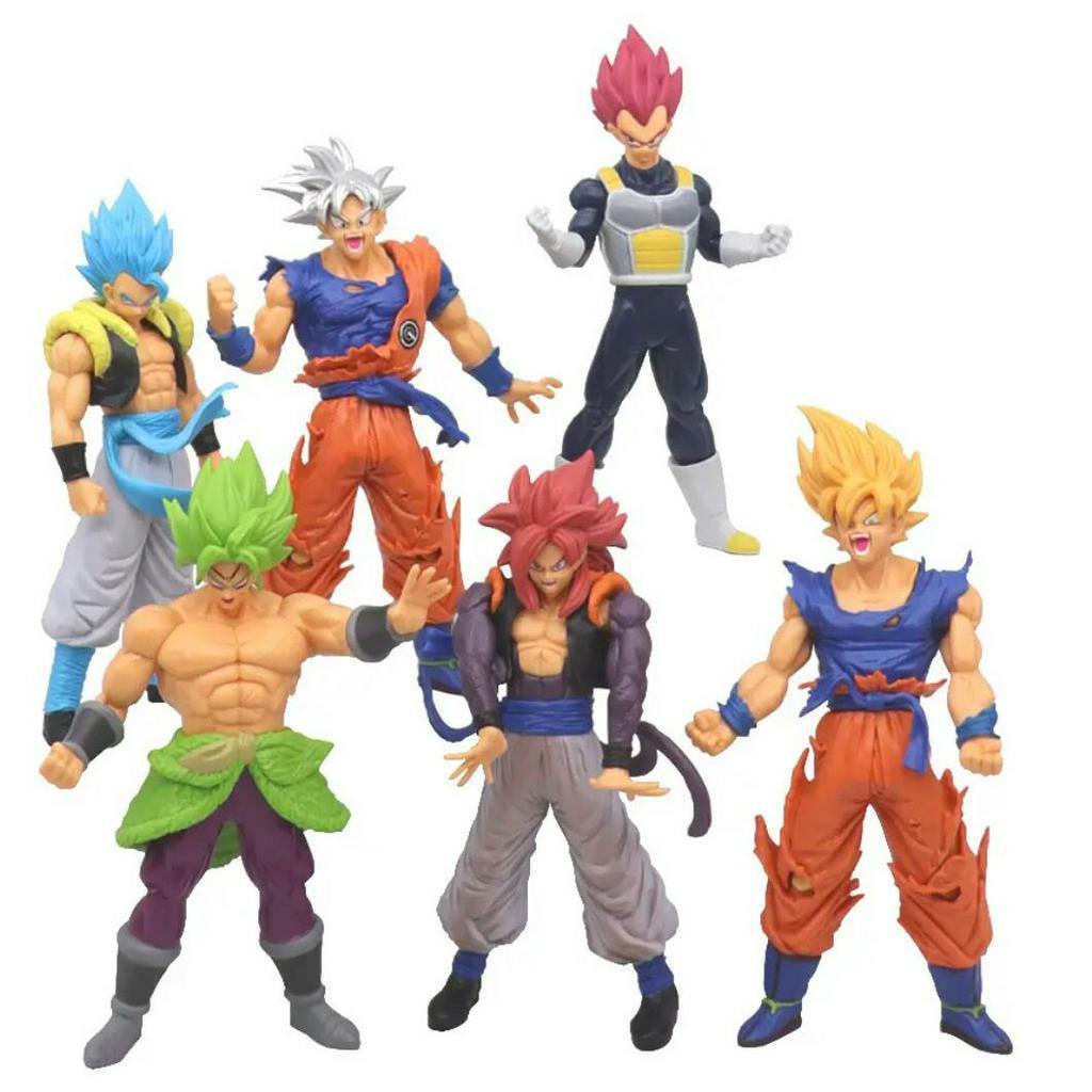 Bonecos Dragon Ball Z GOKU Instinto superior completo altura:20-24 Cm  Pronta Entrega