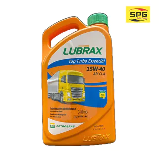 Óleo Motor Diesel 15w40 Lubrax Top Turbo Essencial 3L API CI-4