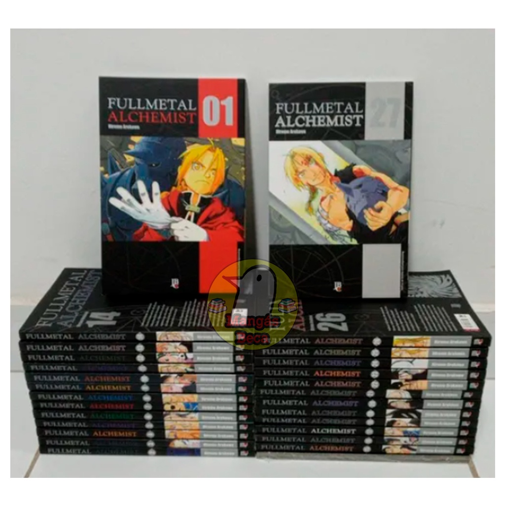 Fullmetal Alchemist - coleção completa do mangá - Mangás JBC Editora JBC