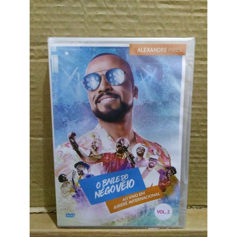 Dvd Alexandre Pires- O Baile Do Nêgo Véio- Vol 2 (ORIGINAL/LACRADO
