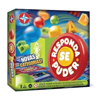Jogo de Tabuleiro Responda Se Puder Original Estrela