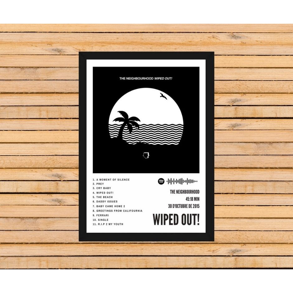 Quadro Decorativo The Neighbourhood com vidro