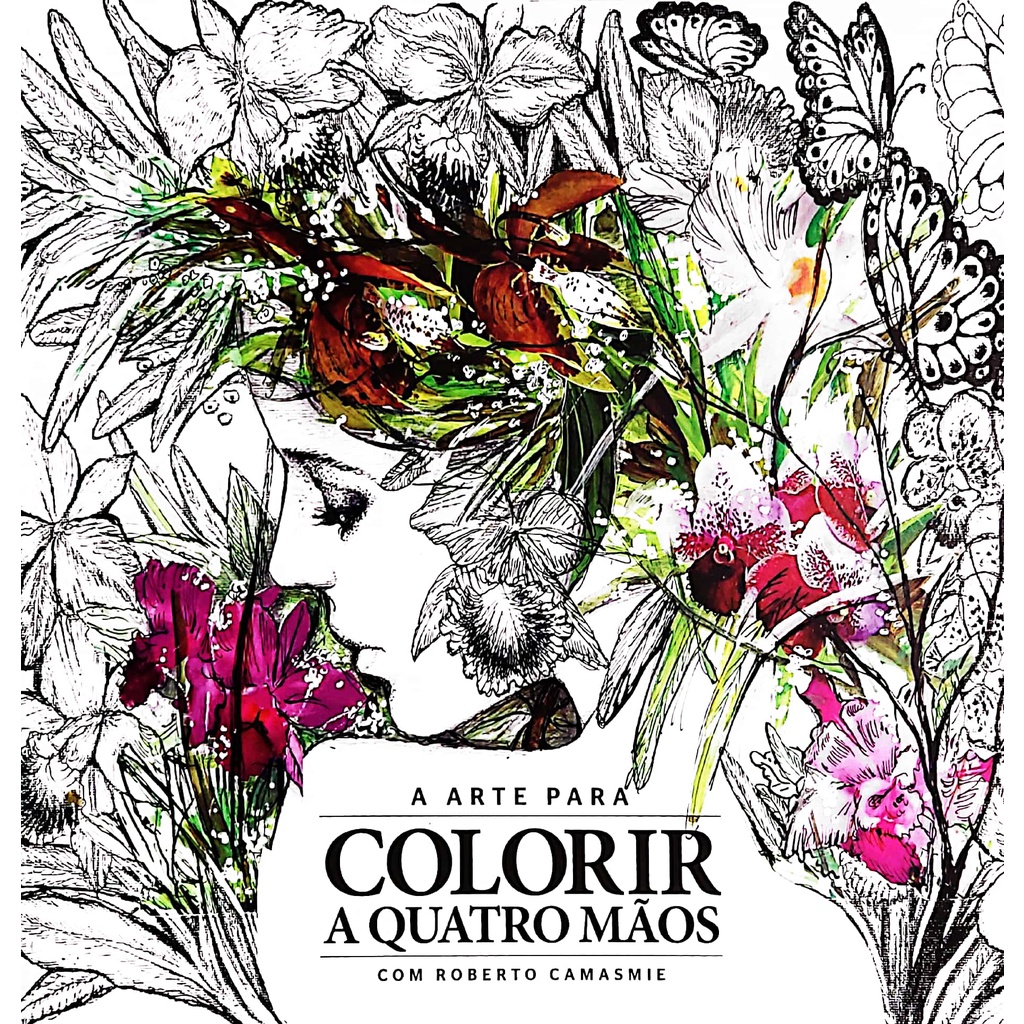 Mulher Que Relaxa Quando Faça O Livro Para Colorir Adulto De Pintura Imagem  de Stock - Imagem de colorido, retrato: 86109899