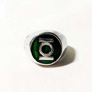 Anel Masculino Lanterna Verde Liga da Justiça Aço