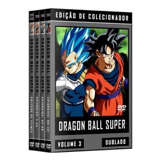 Edição de colecionador  Blu-Ray e DVD do filme Dragon Ball Super