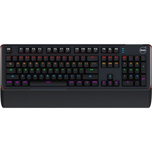 Teclado Mecânico Gamer Dazz Predator RGB Switch LC Optical
