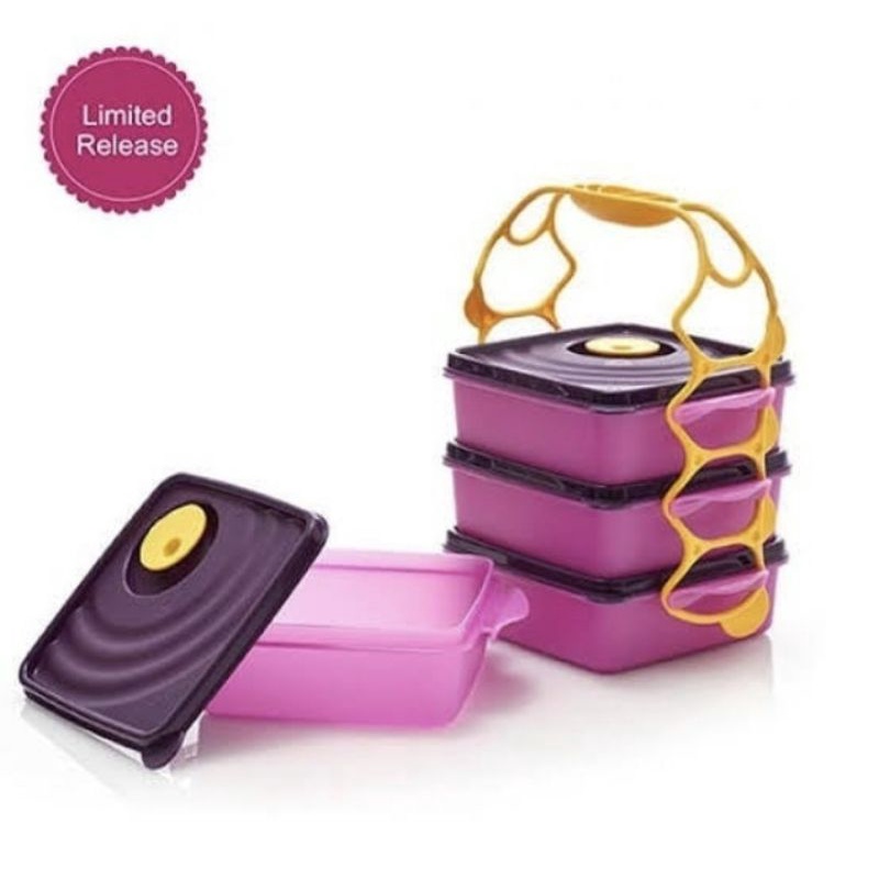 Tupperware Goodie Box Cristal (4 Cesta De Empilhamento Pode Ser Usado ...