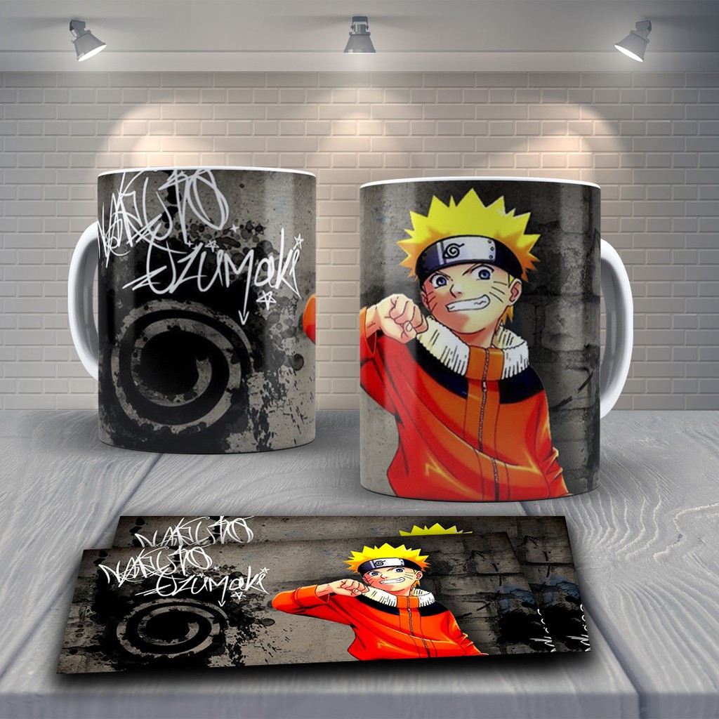 Caneca Personalizada Naruto Akatsuki - Nomes Integrantes