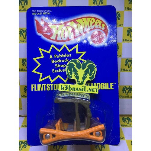 Bx124 Hot Wheels 1994 Color Shifters Flintstones Flintmobile h3br