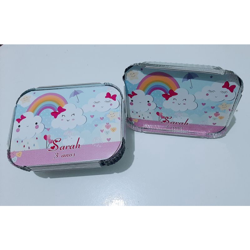 10 Marmitinhas Personalizadas Festas Chuva de bênçãos