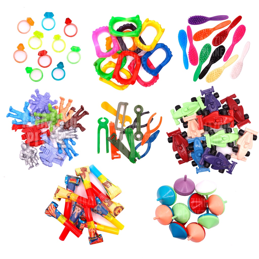 Kit 80 Mini Brinquedos Festa Aniversário Lembrancinha Sacolinha Surpresa