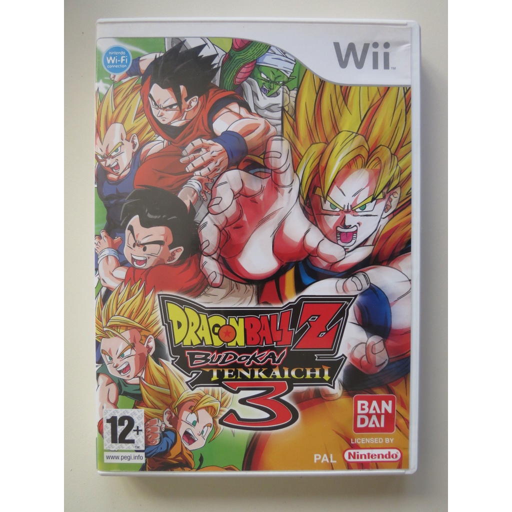 Dragon Ball Z Budokai Tenkaichi 3 Wii Midia Fisica Semi Novo