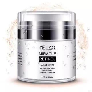 MELAO Creme Facial Retinol Hidratante Refirmante Cor Da Pele Brilhante Fácil De Absorver