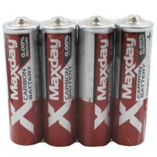 kit 4 pilha Maxday carbon battery AA 1,5v/+30% eficiente bateria ...
