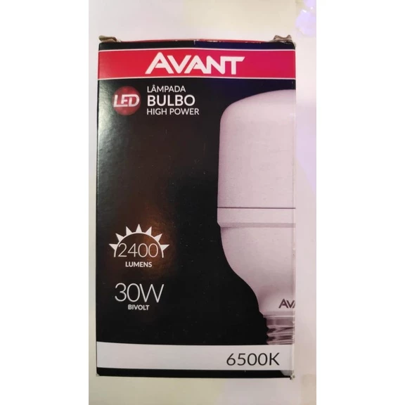 Foto de Lâmpada Led Bulbo 30w 6500K - Alta Potência e Qualidade AVANT
