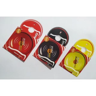 Coleção 3 mini cds Vibe Sounds Rock Coca-Cola