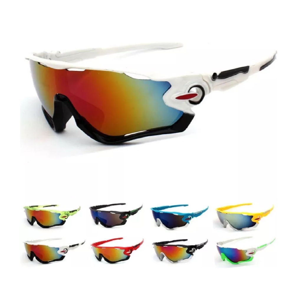 Óculos De Sol Jawbreaker Ciclista Esporte Uv Mtb Speed Bike