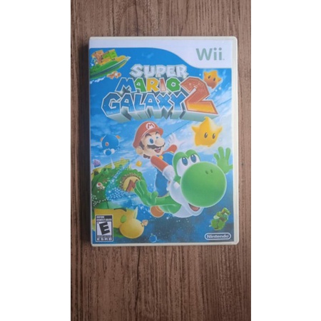 Super Mario Galaxy 2 Original Nintendo Wii Capa refeita em papel comum ...