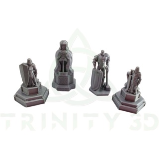 Kit Minas Tirith + Argonath Miniaturas 9cm Senhor Dos Aneis