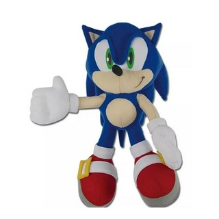 Boneco Sonic Ouriço de pelúcia 50cm (Azul)