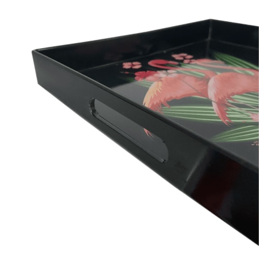 Flamingo Garden Motivservietten – 20 Stück, 33x33 Cm, Bunte Party-Deko Für Gartenfest & Sommerfeier