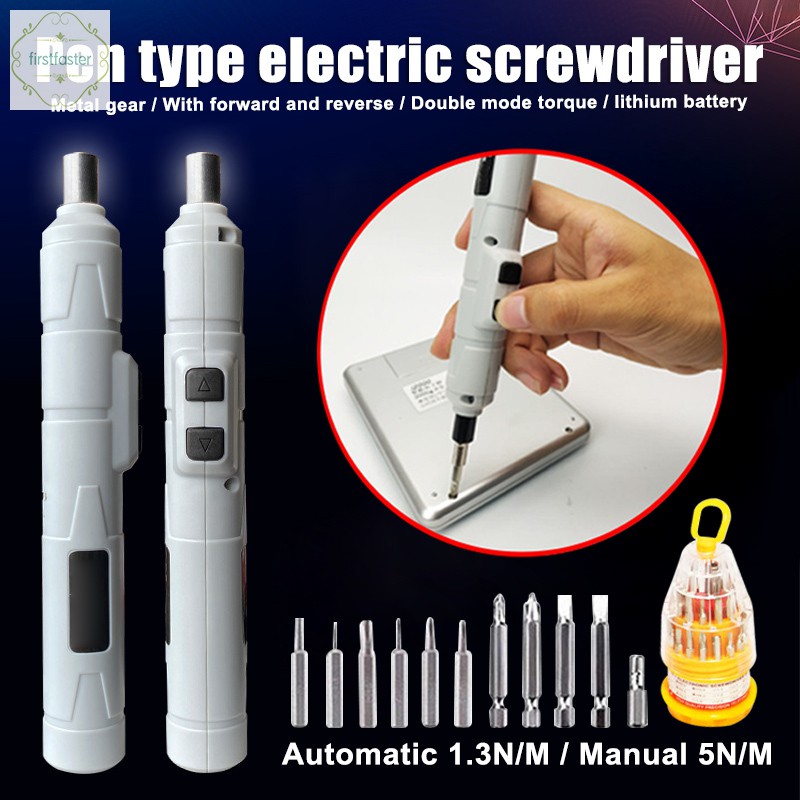 Mini Chave De Fenda Elétrica Sem Fio Recarregável Tipo Caneta Pequena Para Fenda