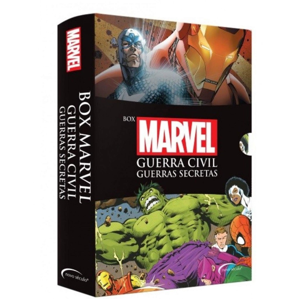 Box Marvel Guerra Civil: Guerras secretas