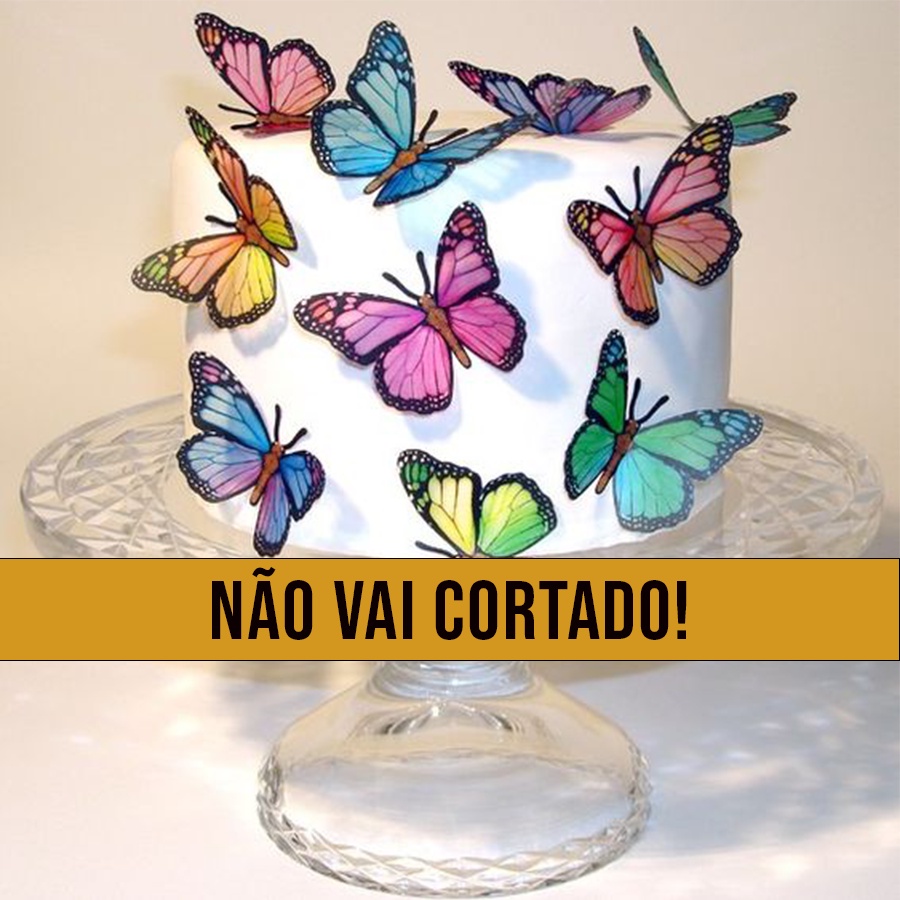 bolo tema borboleta em Promoção na Shopee Brasil 2023