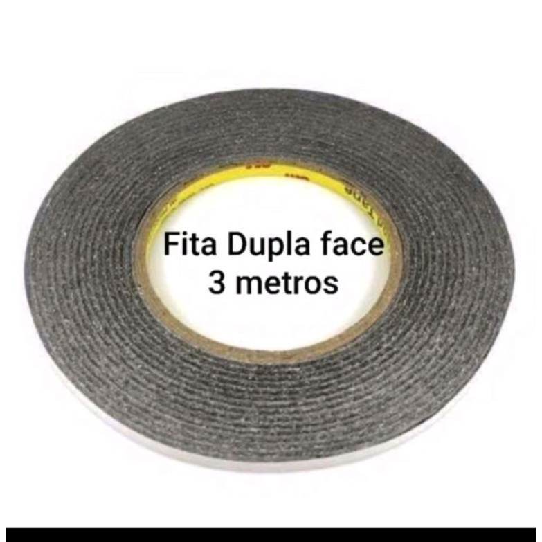 Fita dupla face para manutenção de celular 3 metros. | Shopee Brasil
