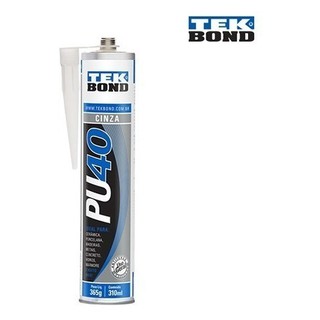 Cola Adesiva Cinza Pu40 Cartucho 310ml - Tekbond