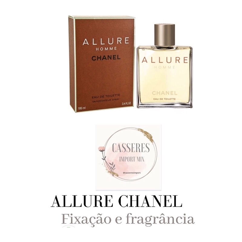 Tester Allure Homme Eau de Toilette Chanel - Perfume Masculino 100