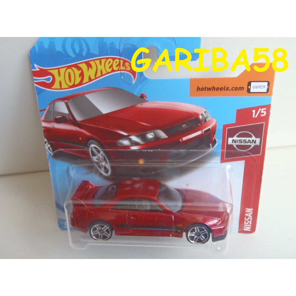 HOT WHEELS NISSAN SKYLINE GT-R (BCNR33) RD 2019 SERIES GARIBA58