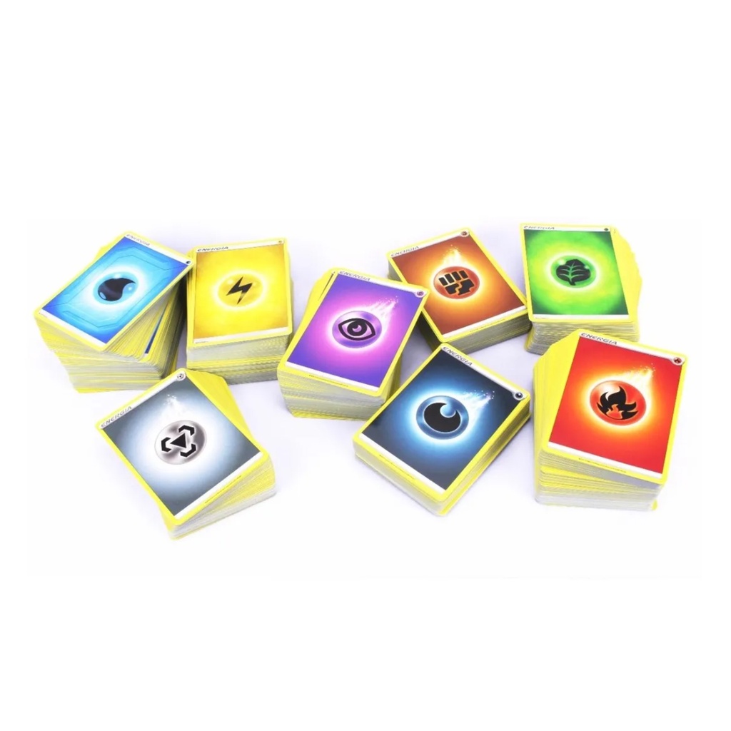 Pokemon Lote de cartões X10 básicos tipo fogo Conjuntos diversos/mesmo  design