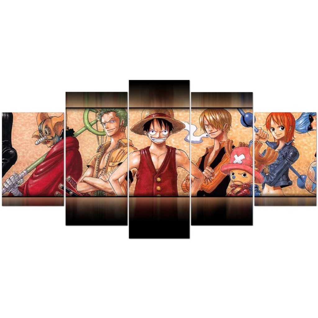 Luffy, Zoro, Nami, Usopp e Sanji se juntam em pôster de One Piece