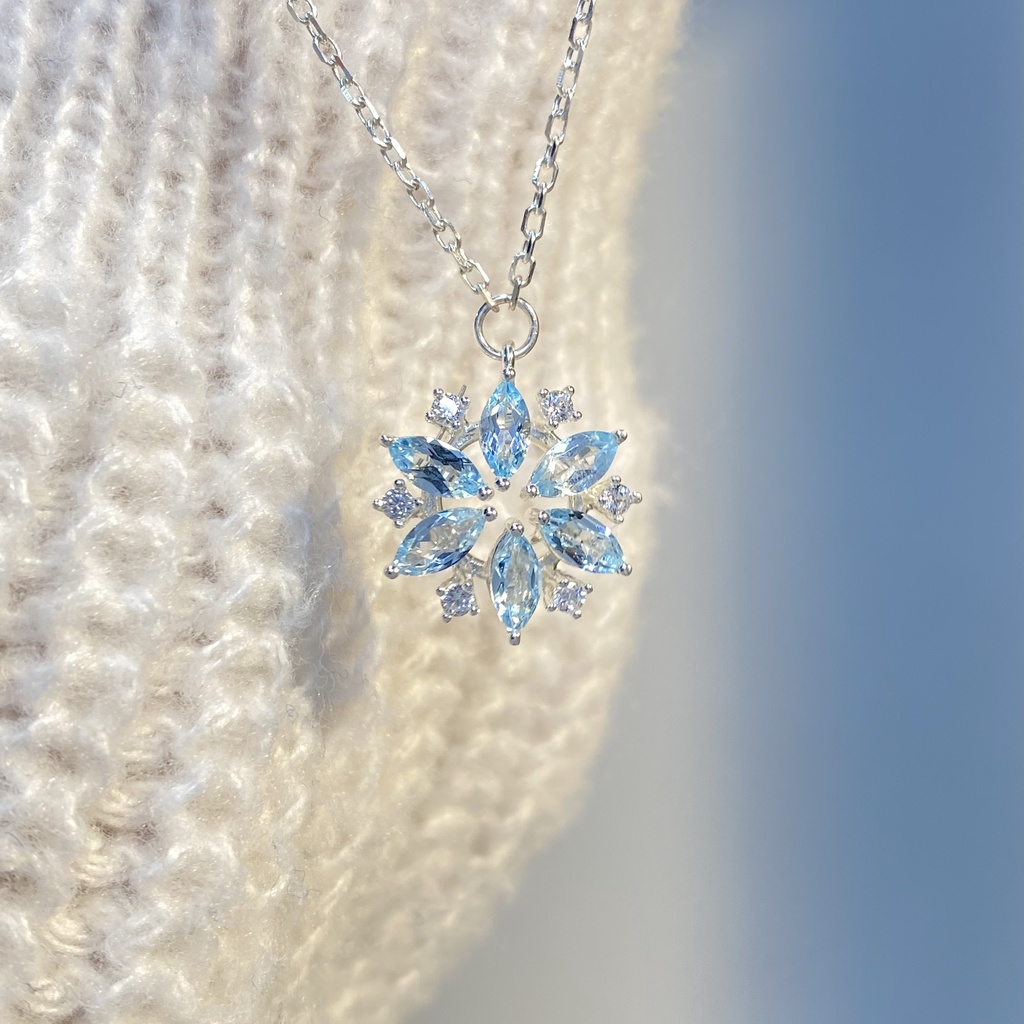 Collana Fiocco di Neve - G&D Gioielli - Astrologo Argenterie Roma