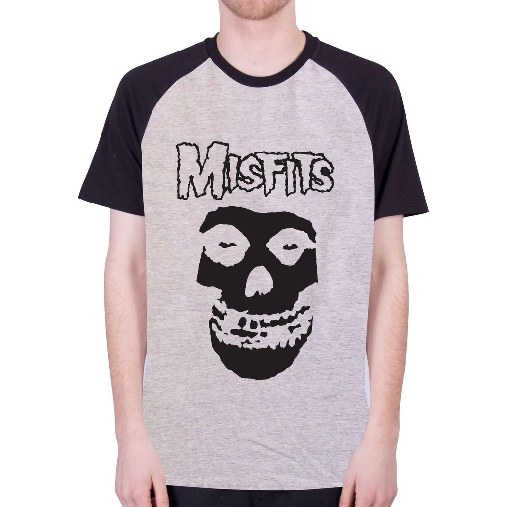 Camisetas Raglan Bandas Punk Rock - Misfits Walk Among Us - 100% ...