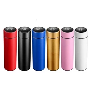 Garrafa Termica Termometro Inox Disply Led Material de aço inoxidável Garrafa de led em Oferta na Shopee