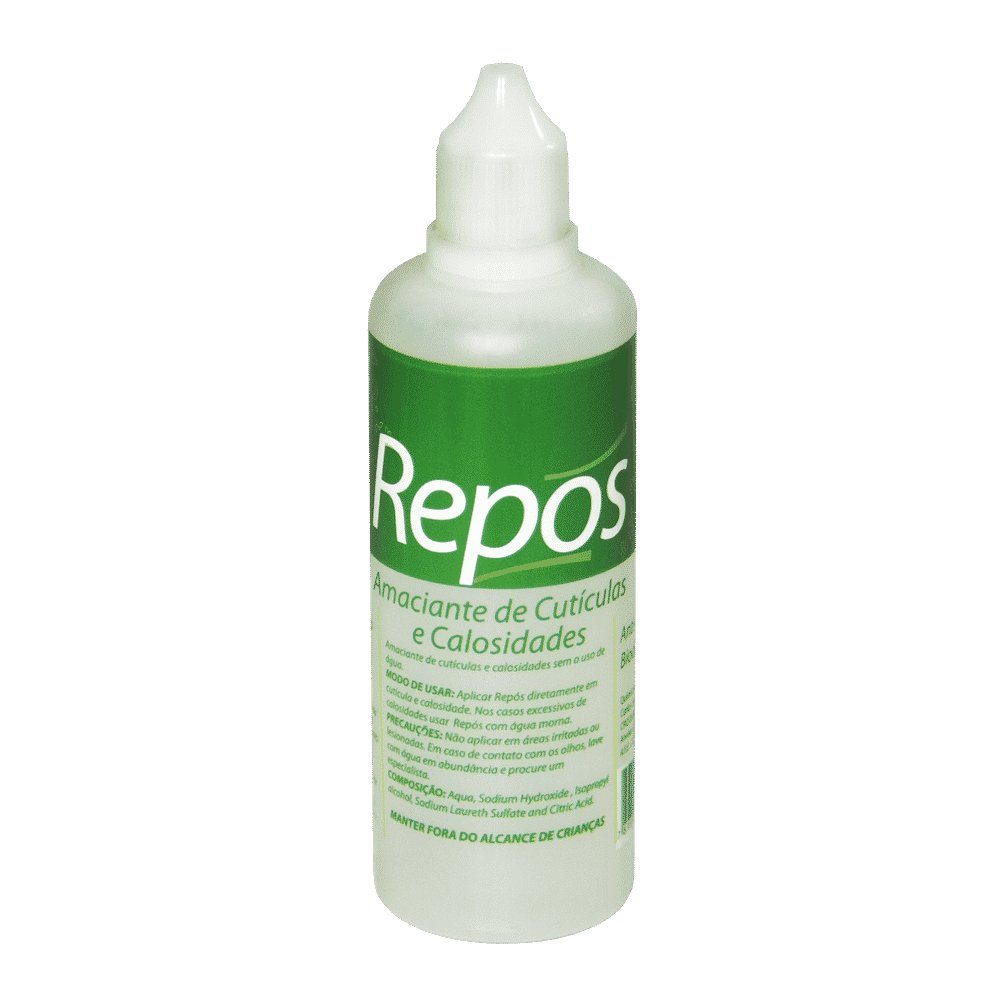 REPOS AMACIANTE CUTICULAS/CALOSIDADE LIQ 120ML