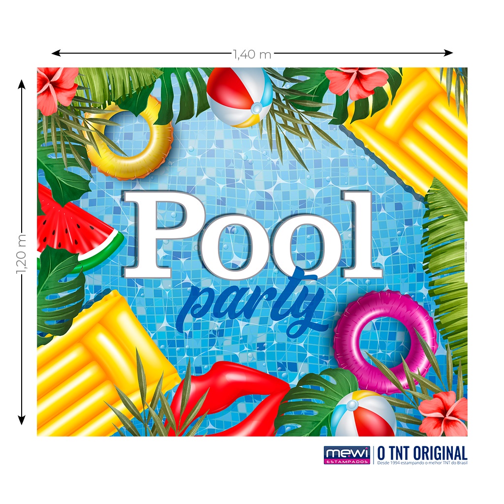 Kit de Lembrancinha Personalizada para festa no tema Pool Party Festa na  Piscina (4 modelos), Unidunitê