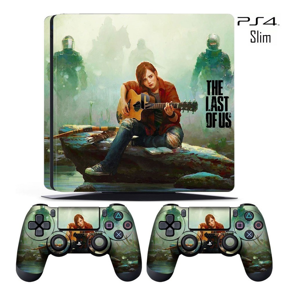 Skin Adesivo Playstation 4 PS4 Slim The Last of Us parte 2