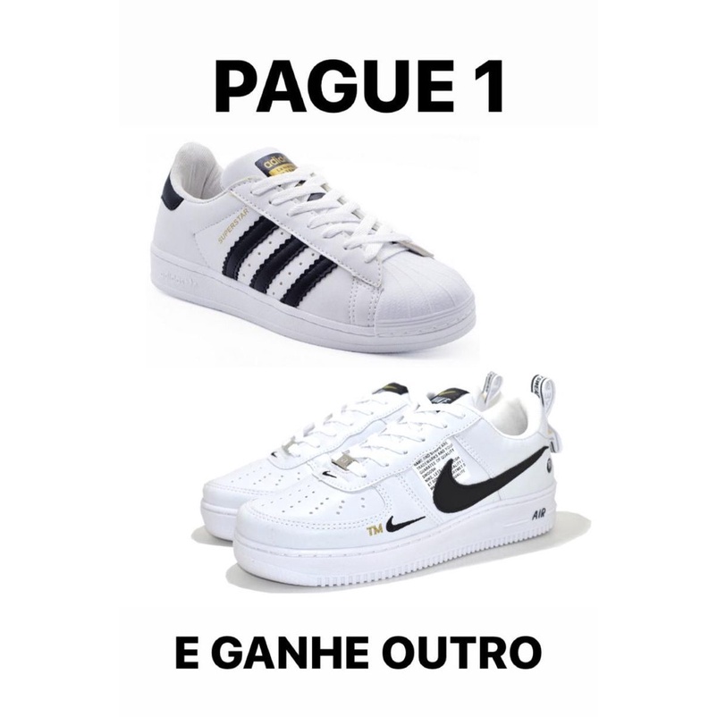 Tênis da hot sale nike da adidas