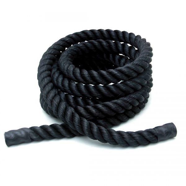 Corda Naval Cross Training 38mm X 8mts Preto Exercicio Funcional Cross Treino