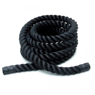 Corda Naval Cross Training 38mm X 8mts Preto Exercicio Funcional Cross Treino