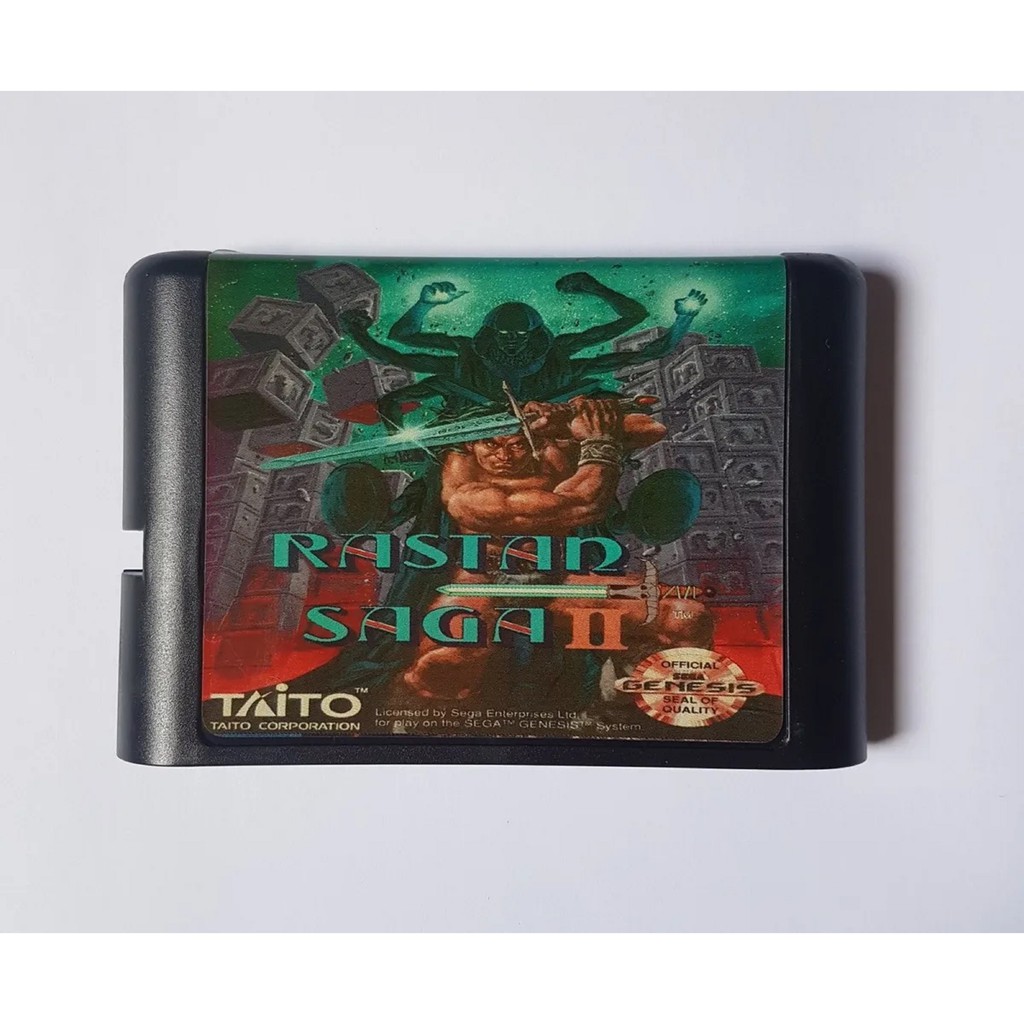 Rastan Saga 2 Ii Nastar Warrior Sega Mega Drive Genesis Tectoy