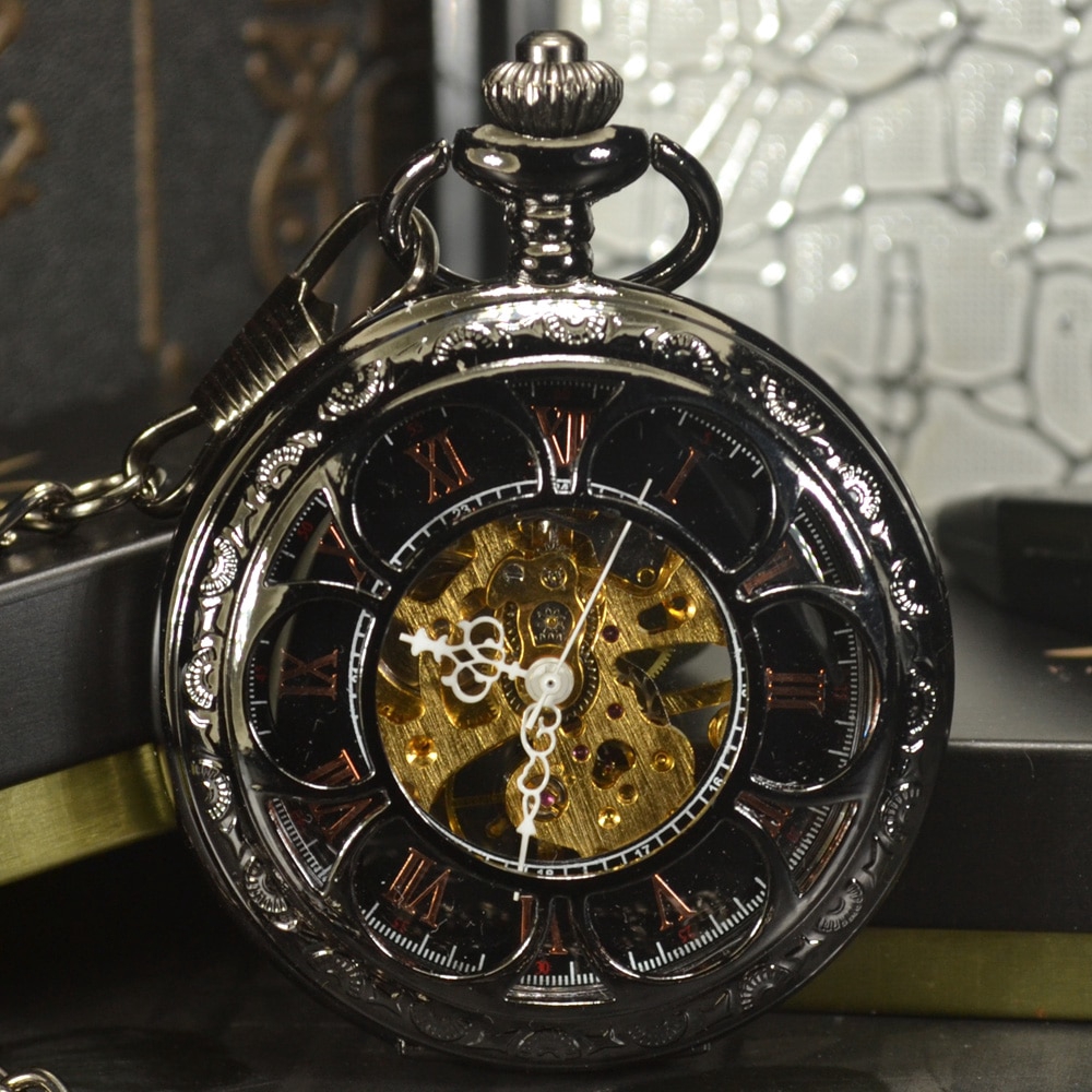 DT05a Relógio de Xadrez Retrô com Casca de Madeira Mecânico