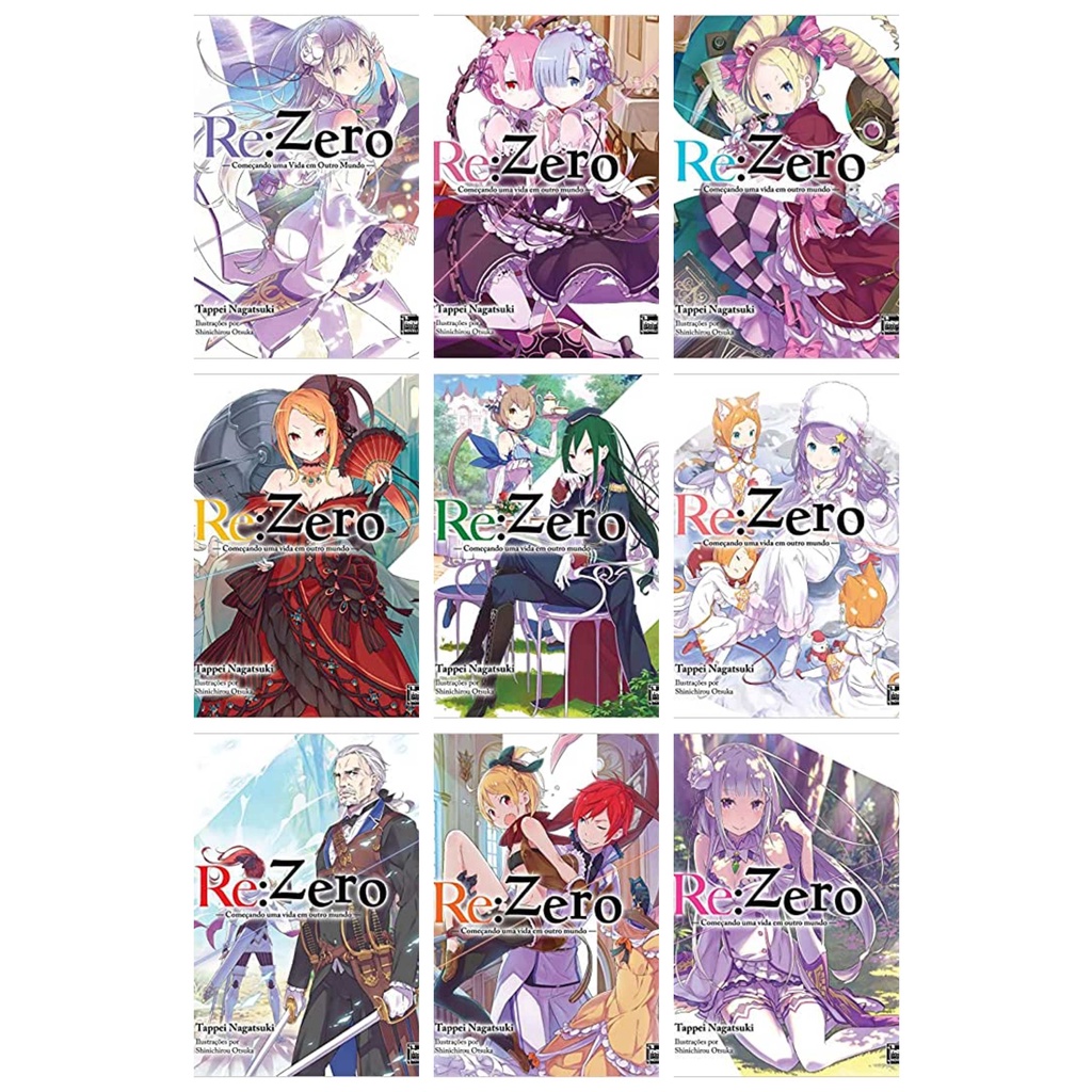 Mangá Re: Zero Capitulo 4 Panini - Revista HQ - Magazine Luiza