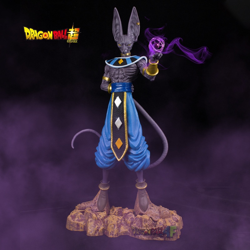 Figura Luminária Freeza Forma Final Dragon Ball Z 35cm Nova