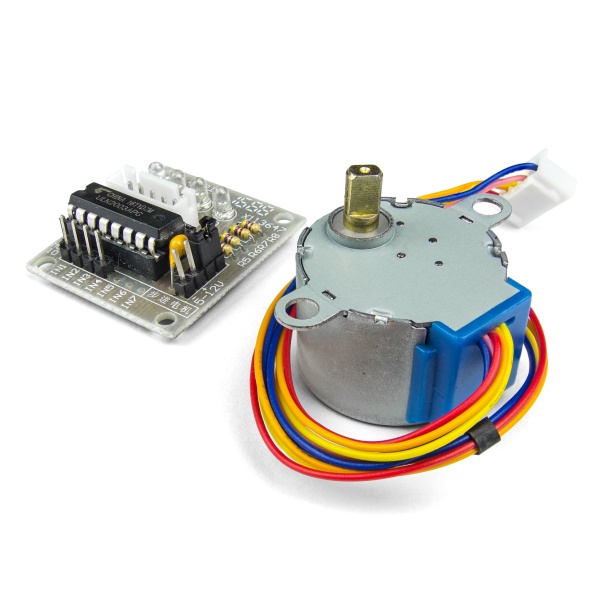 Motor Passo 28BYJ 5V + Driver ULN2003 Compatível Arduino para Automação CNC Impressora 3D Pic Raspberry Pi ESP32