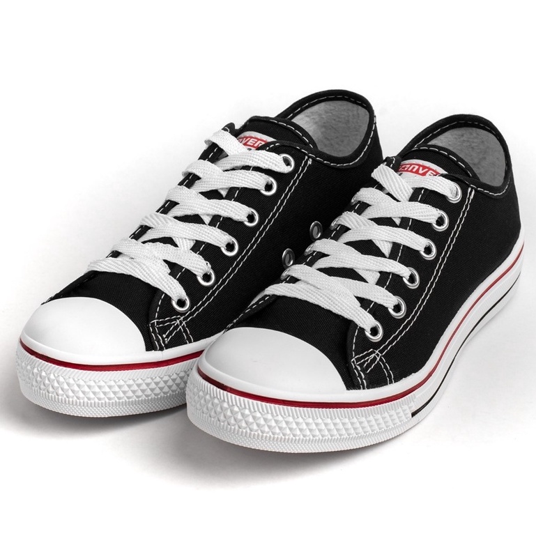 Tênis preto All Star tradicional sola preta cano baixo em Promoção na  Shopee Brasil 2023