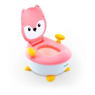 Troninho Infantil Raposa Desfralde Safety 1st Rosa Menina